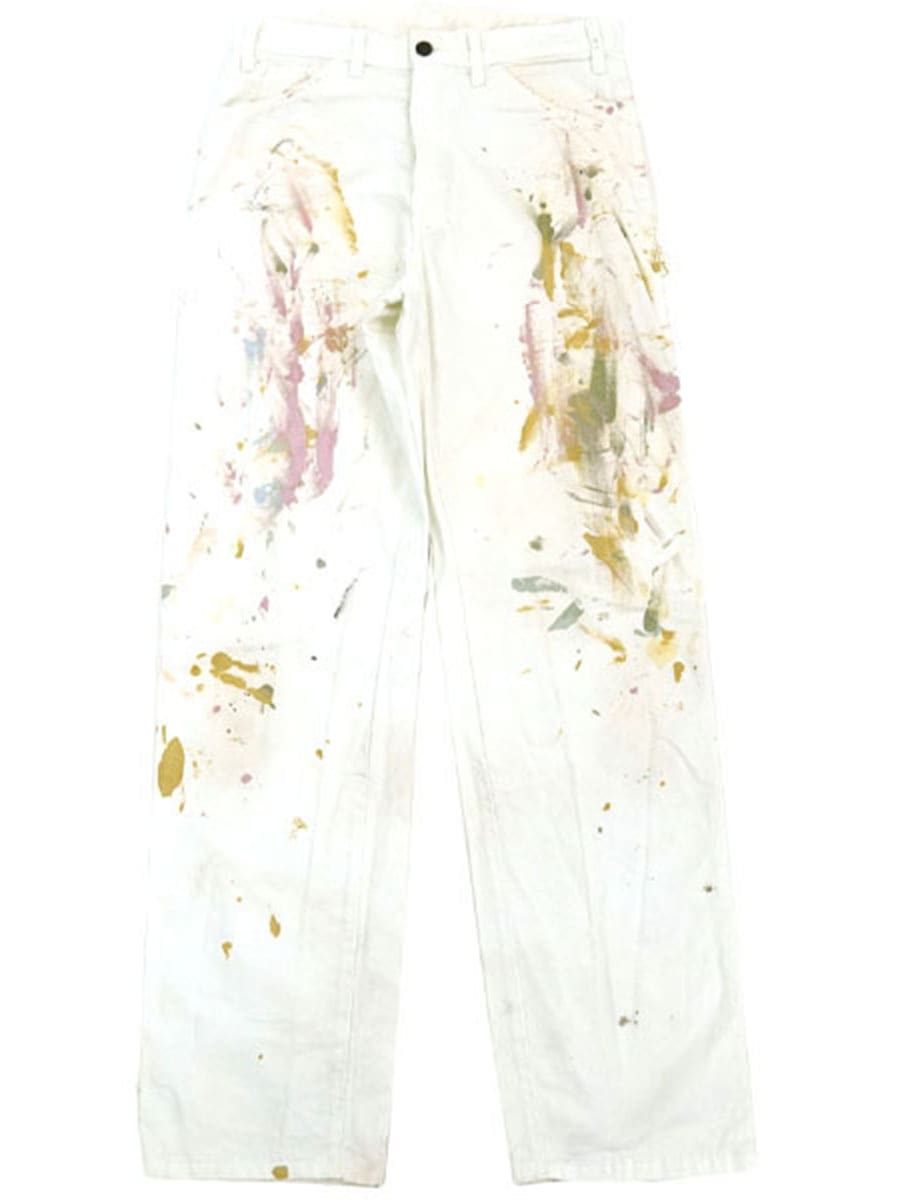 00's Dickies ペインターパンツ ペンキ飛びホワイト 表記(32x34)