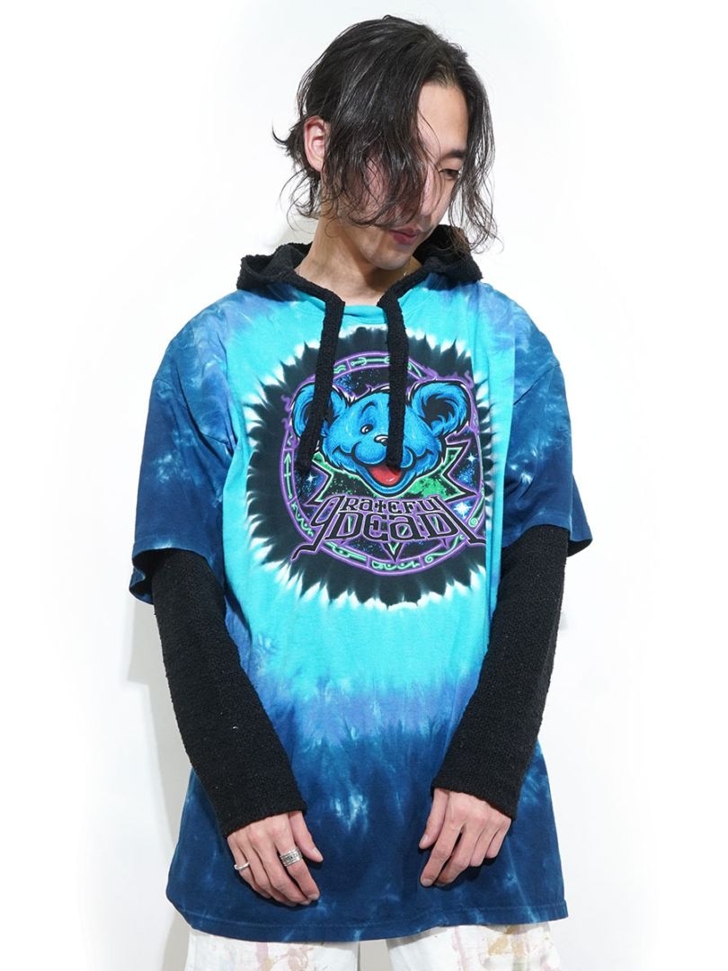 MEXICO製 メキシカンパーカ 無地ブラック 実寸(M位)