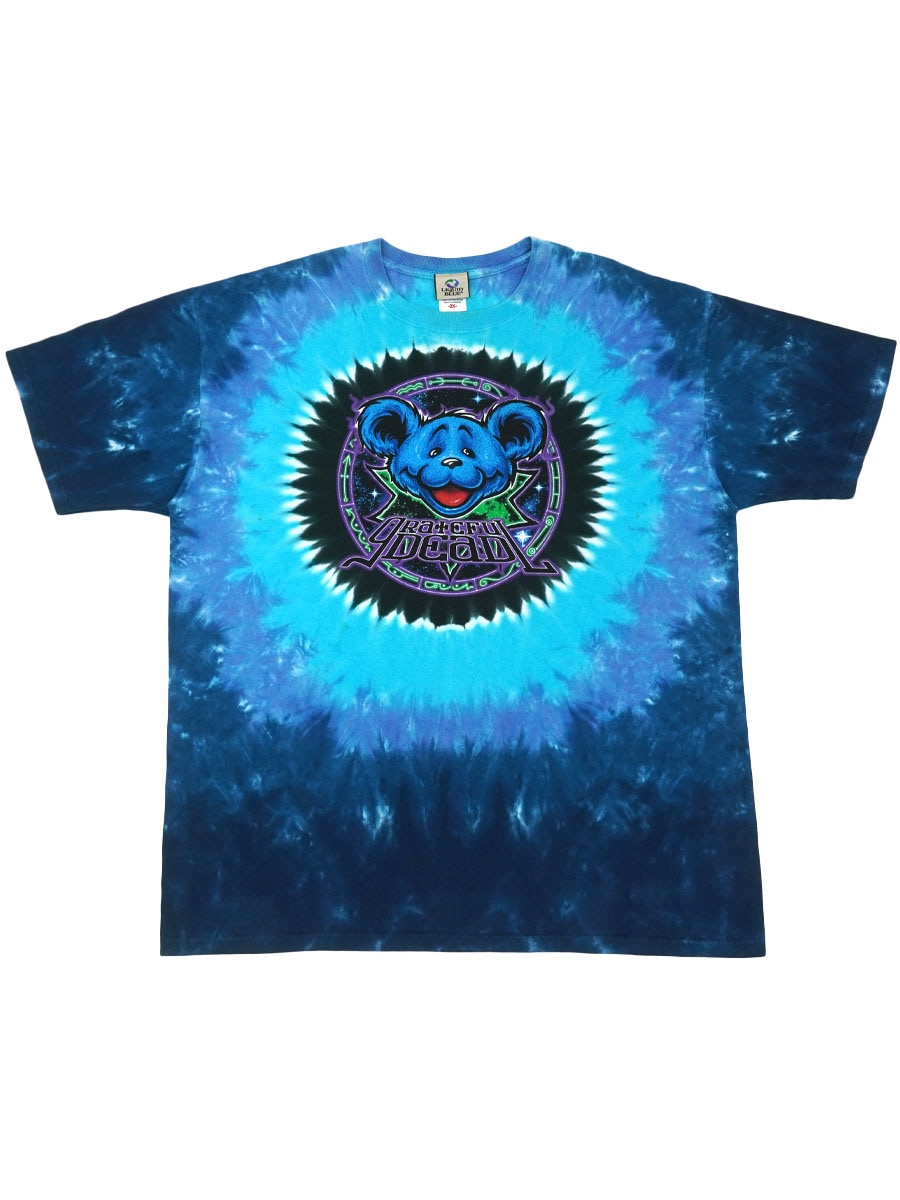 00's LIQUID BLUE ''GRATEFUL DEAD'' 両面プリント タイダイTシャツ 表記(2X)