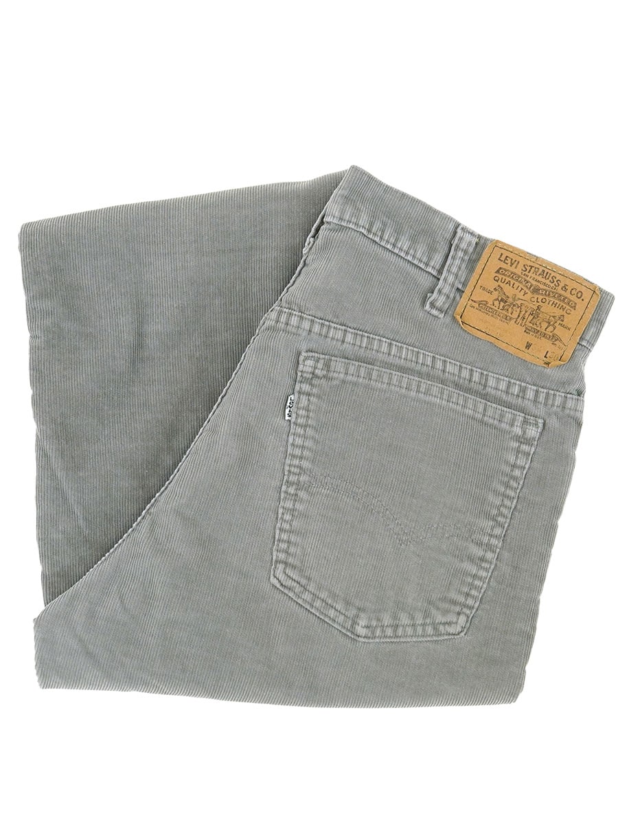 80's Levi's 517 コーデュロイパンツ グレー 表記(34x30)