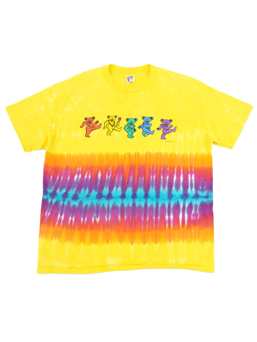 80's Hanes ''GREATFUL DEAD'' DANCING BEAR タイダイTシャツ 表記(XL) USA製