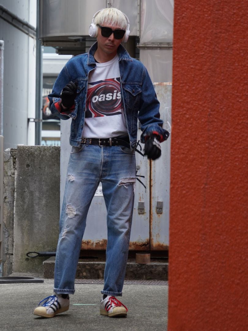 80's Levi's 70411 デニムジャケット フランネルライナー 80's Levi's 70411 デニムジャケット 赤黒チェック フランネルライナー