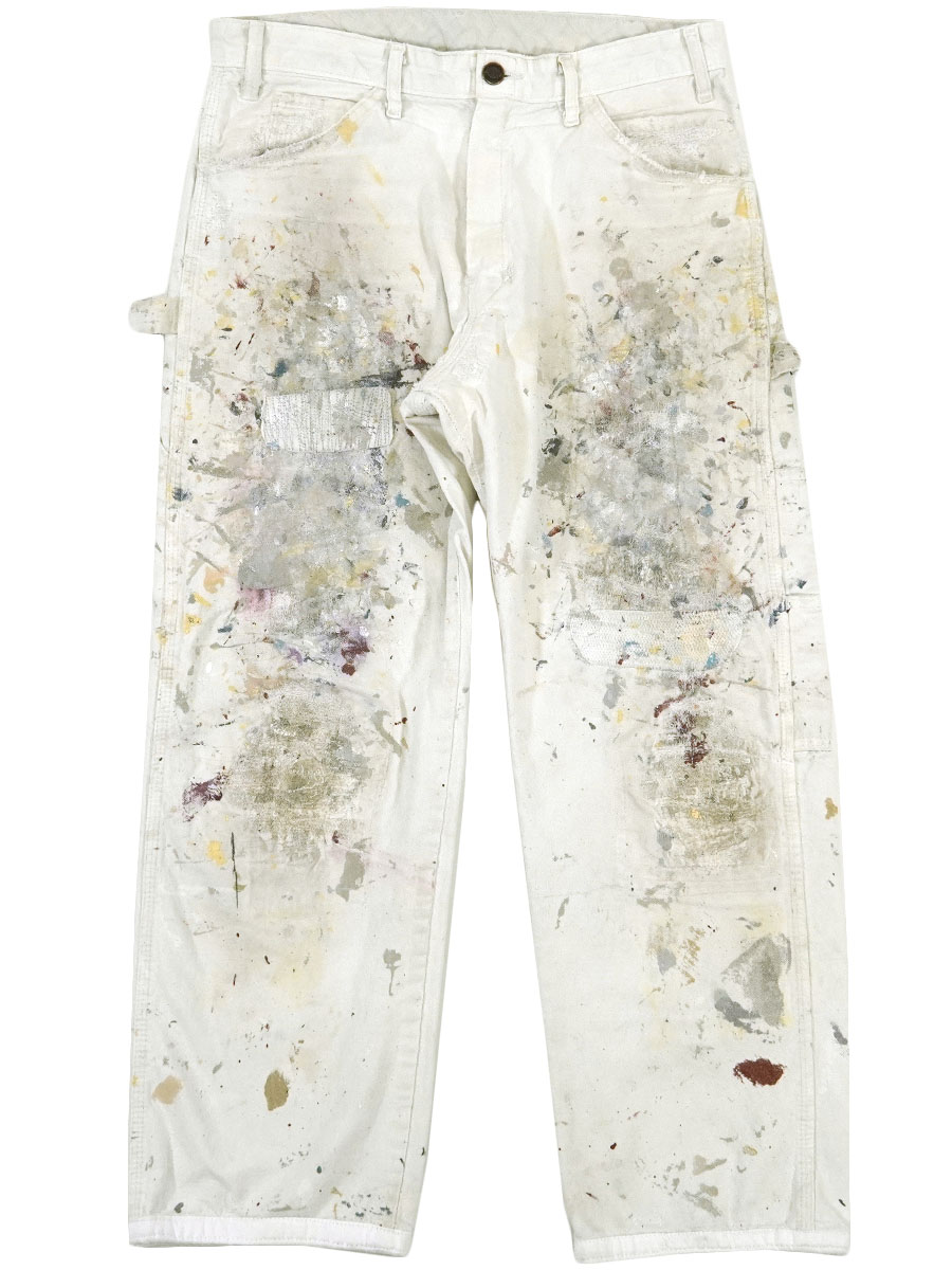 00'S DICKIESｘSHERWIN WILLIAMS PAINT WORK PANTS (APPROX.W32 L27)