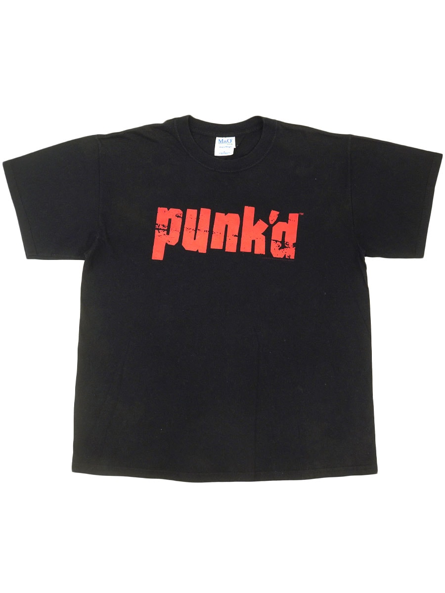 00'S M&O MTV ''PUNK'D'' T SHIRT (SIZE.XL)