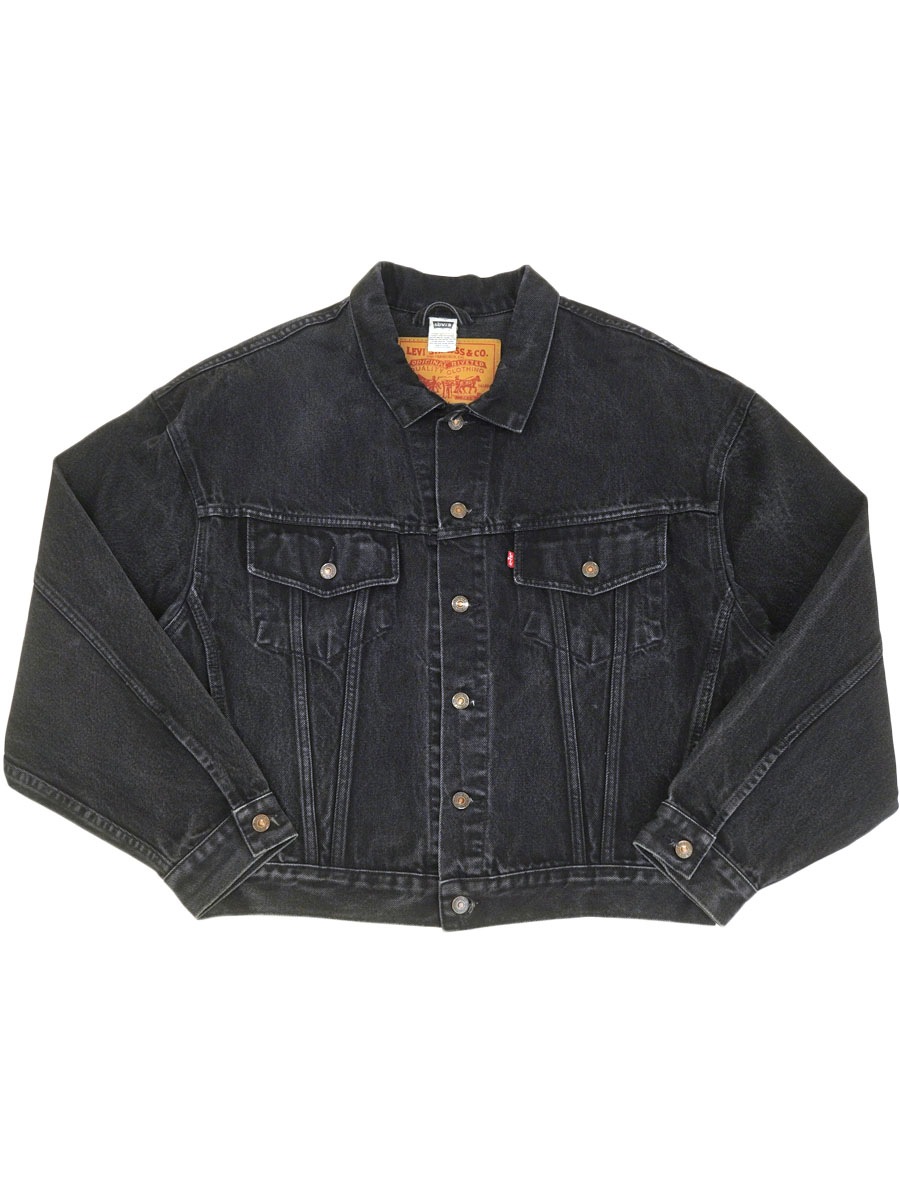 90'S～ LEVI'S 70598-4159 BLACK DENIM JACKET (SIZE.MEDIUM)