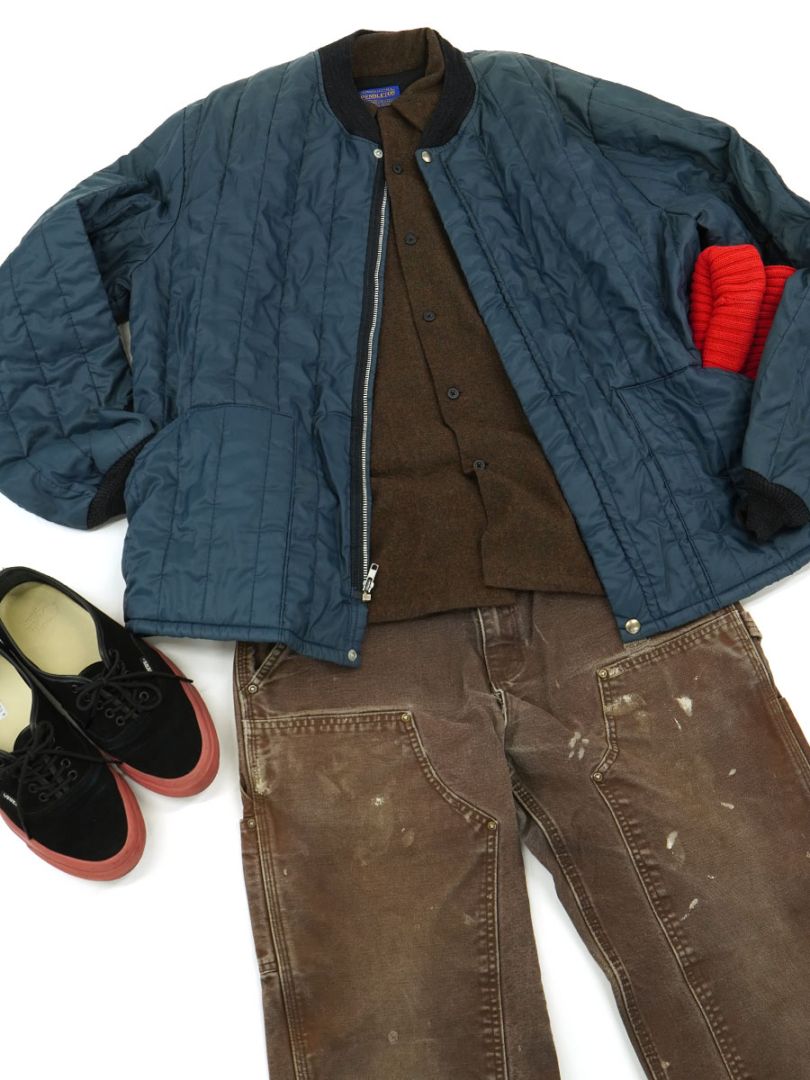 PENDLETON PLAIN BOARD SHIRT BROWN (SIZE. MEDIUM) MADE IN MEXICO