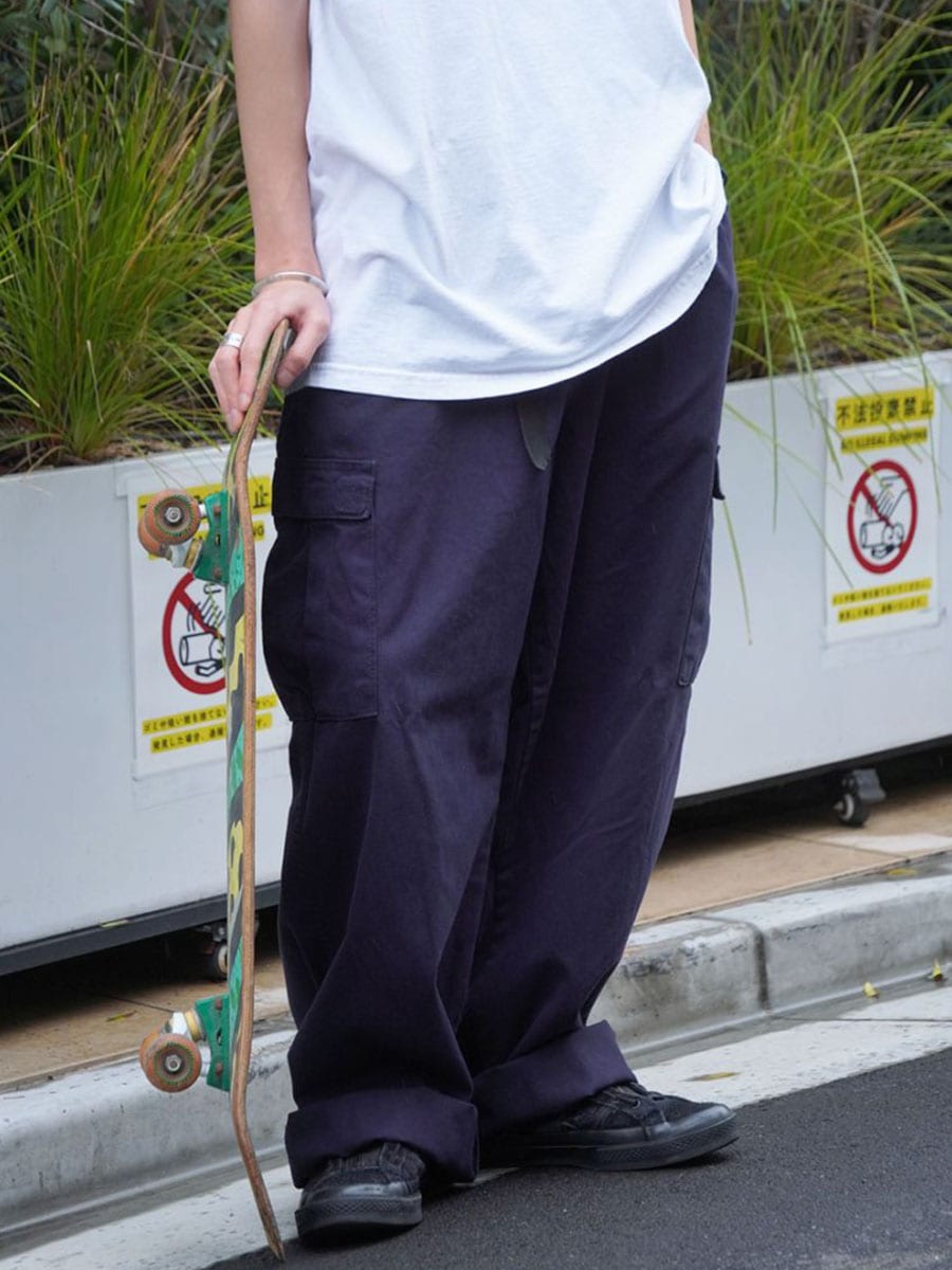 90'S～ ZORLAC SKATEBOARDS CARGO PANTS NAVY (SIZE.38)