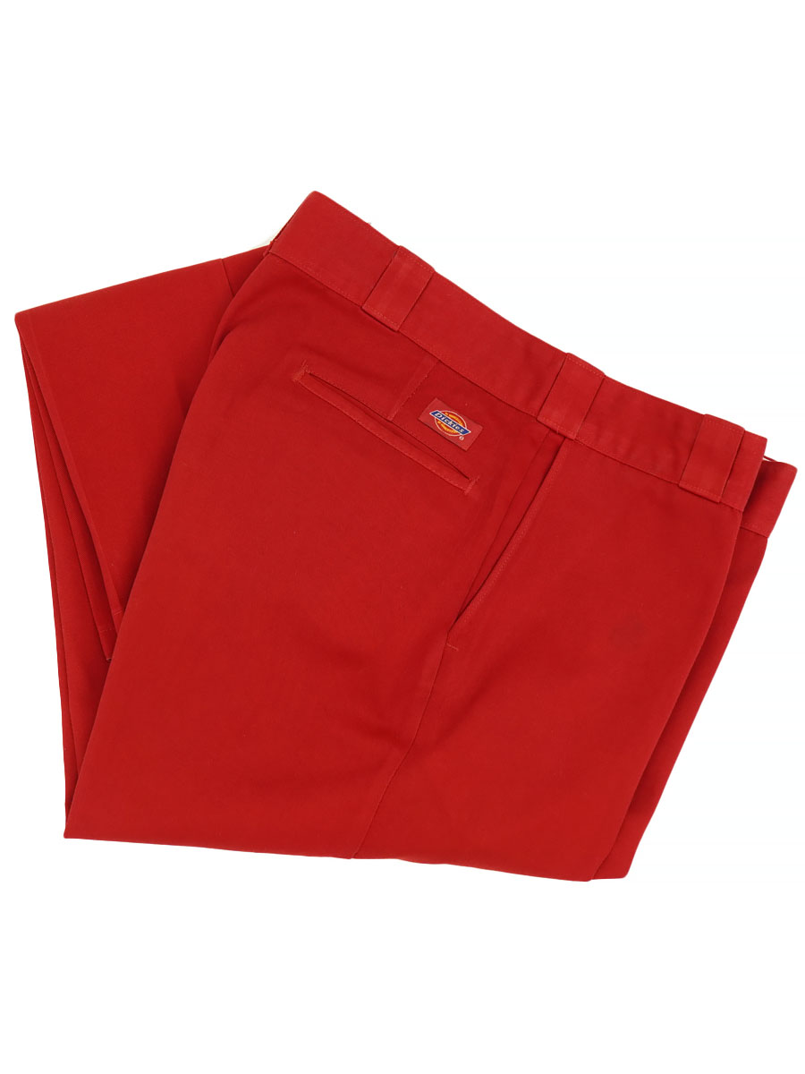90'S DICKIES WORK PANTS SAGE RED (SIZE. W36 L32) MADE IN USA 