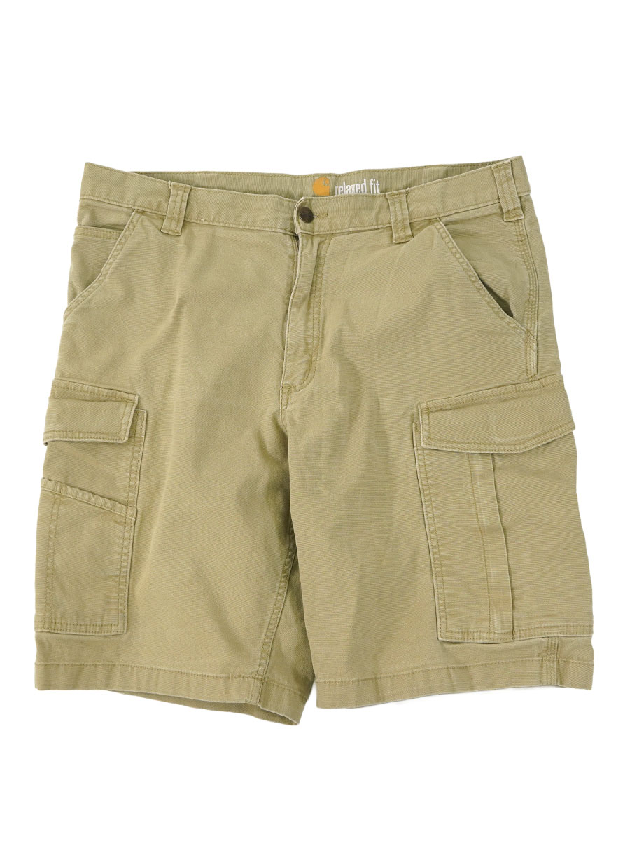 CARHARTT CARGO SHORT PANTS BEIGE (SIZE. W36) 