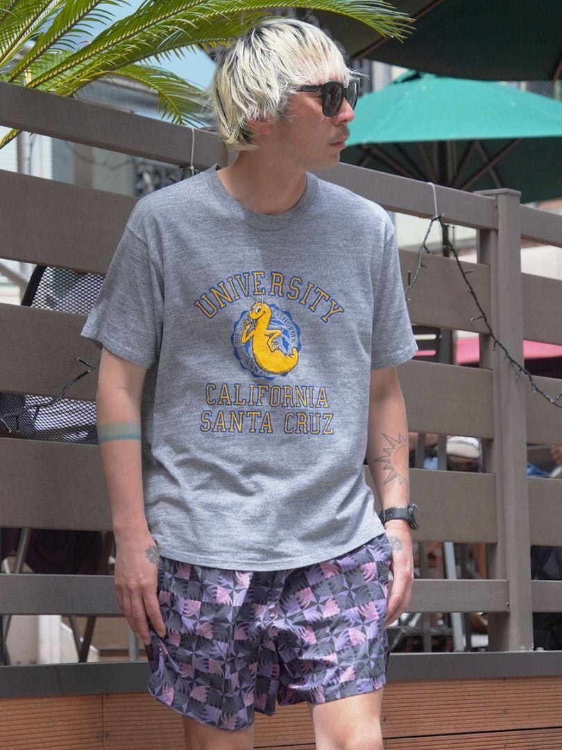 90'S WOLF ''UNIVERSITY CALIFORNIA SANTA CRUZ'' T SHIRT (SIZE. X LARGE)