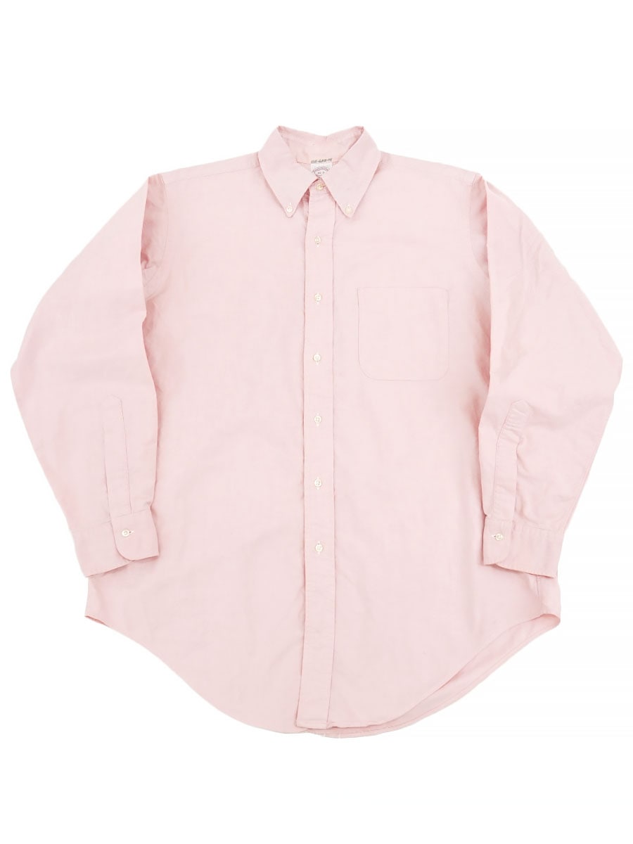 BROOKS BROTHERS OXFORD B.D.SHIRT PINK (SIZE. 16-3) MADE IN USA