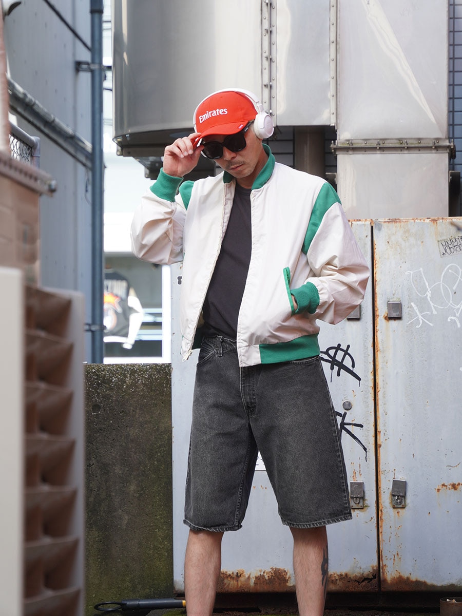 80'S WOOLRICH FULL ZIP JACKET (SIZE. MEDIUM)