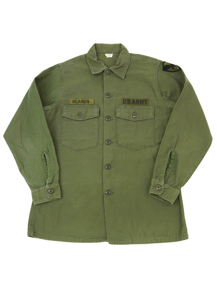 '71 U.S.ARMY UTILITY SHIRT (SIZE.15 1/2)