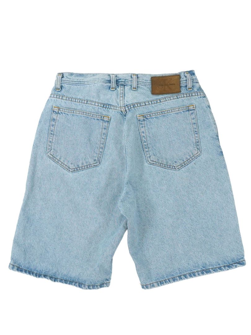 00'S～ CALVIN KLEIN JEANS DENIM SHORTS (SIZE.W32) MADE IN USA