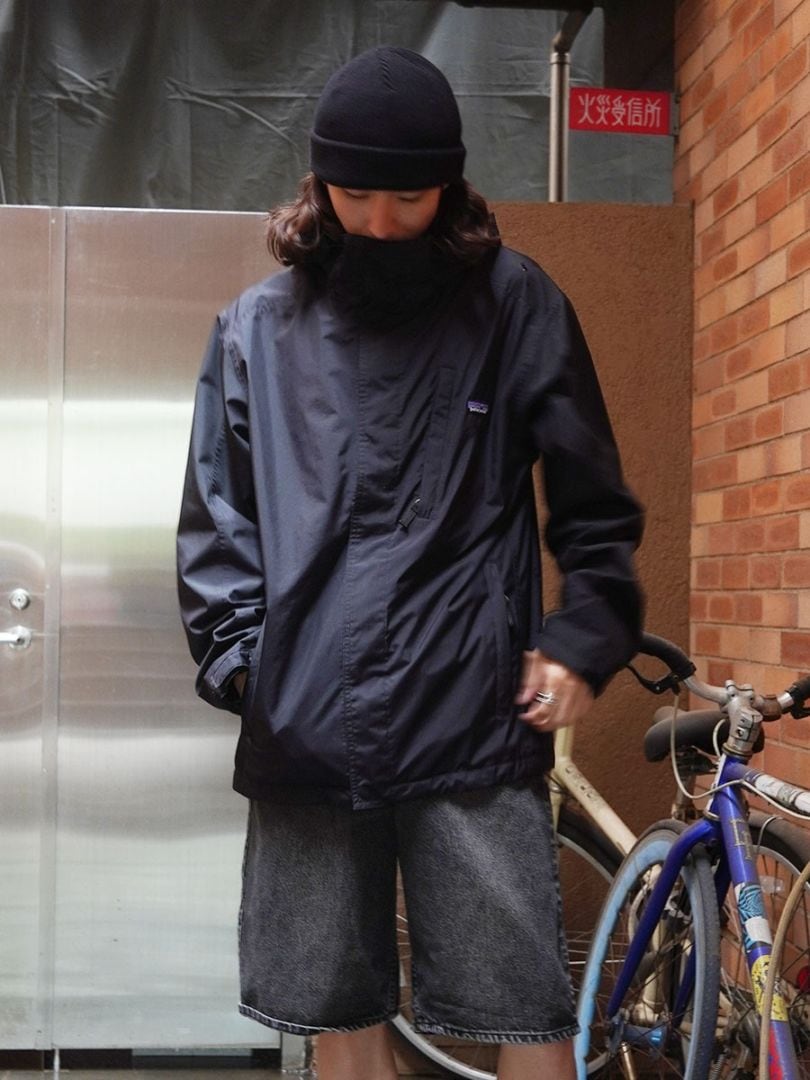 '08 PATAGONIA ECO RAIN SHELL JACKET BLACK (SIZE.LARGE)