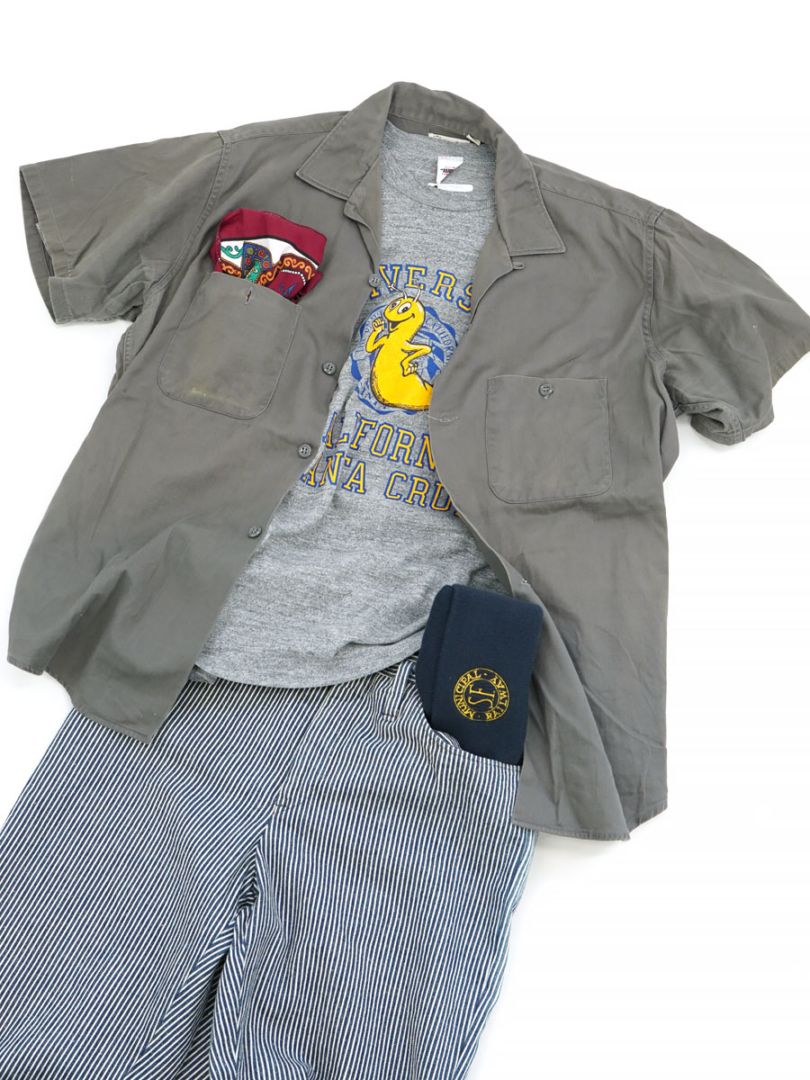 60'S WASHINGTON DEE CEE S/S WORK SHIRT (SIZE. LARGE)