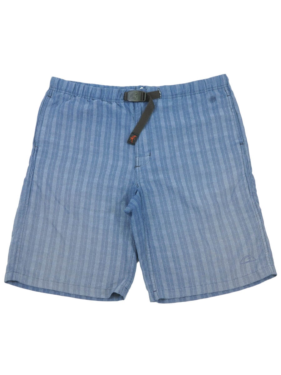 GRAMICCI STRIPE PATTERN NYLON SHORTS (SIZE.MEDIUM) MADE IN USA