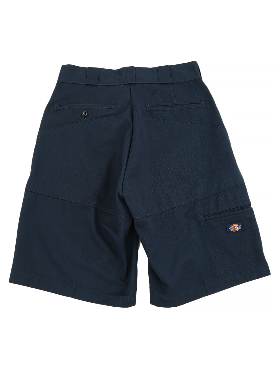 DICKIES DOUBLE HIP WORK SHORTS NAVY (SIZE. W30) MADE IN MEXICO