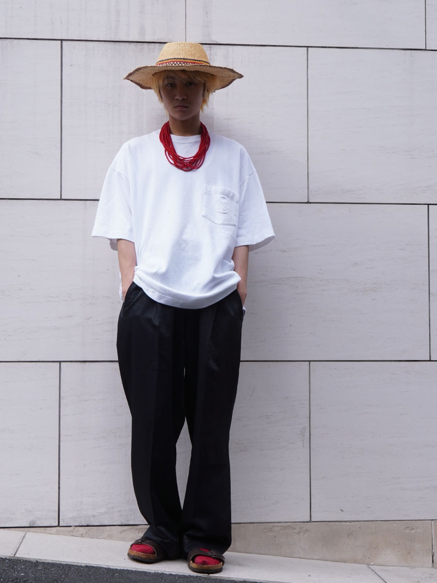 90'S GAP POCKET T SHIRT WHITE (SIZE.X LARGE) 