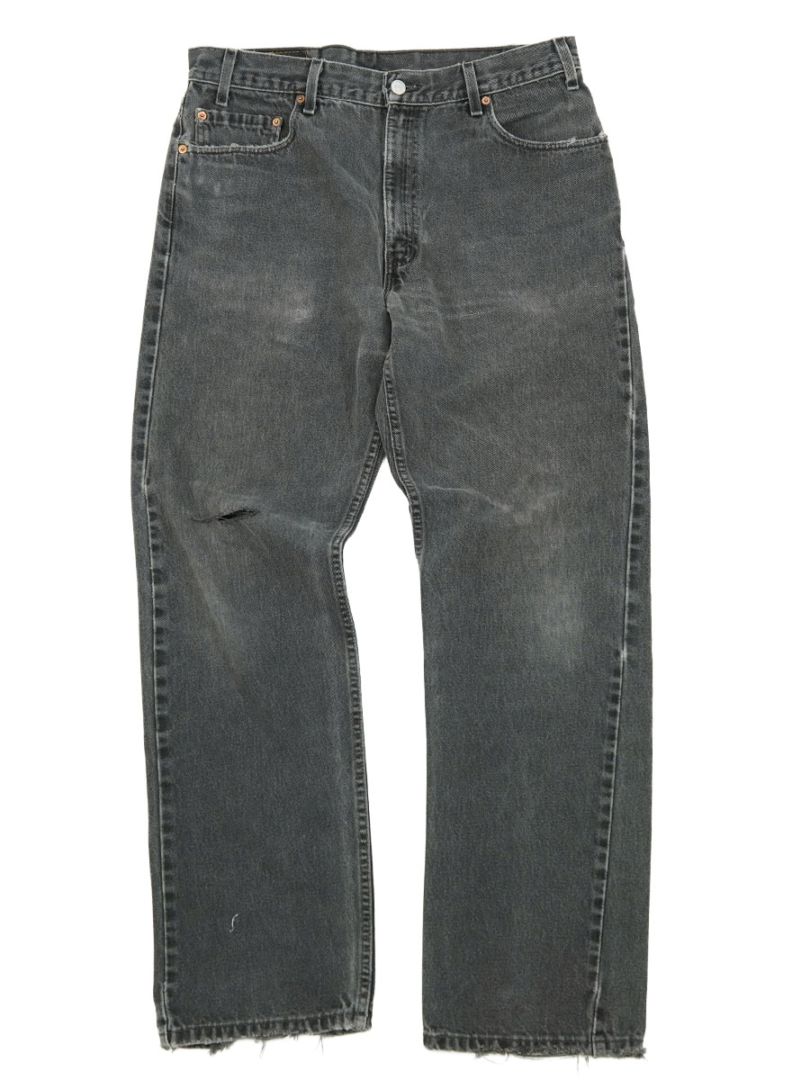 90's LEVI'S 505 ブラックデニムパンツ 表記(W36 L32) USA製