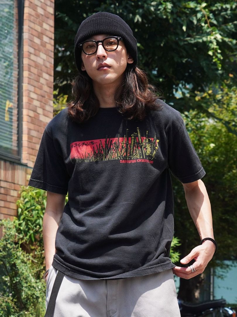 00's ''サムライチャンプルー/SAMURAI CHMPLOO'' Tシャツ 実寸(L)