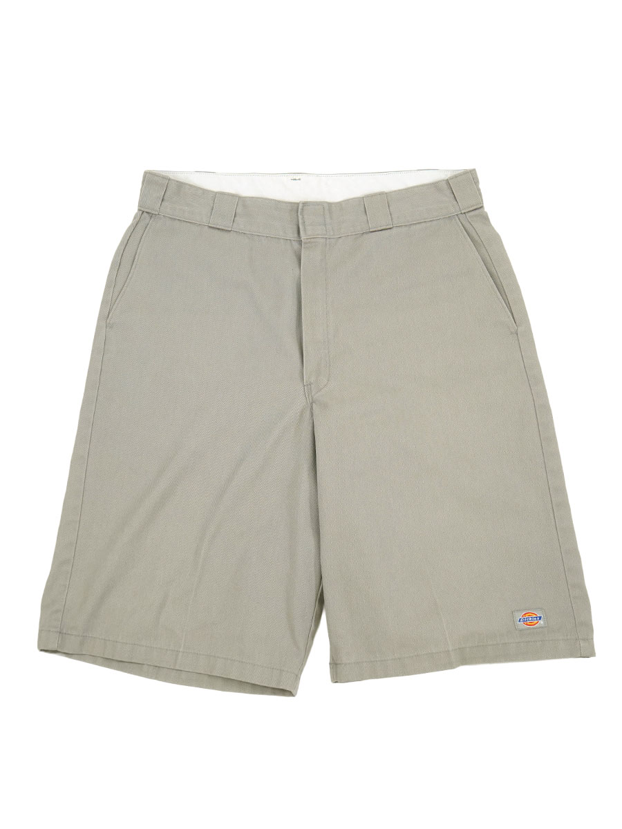 90's～ Dickies ワークショーツ グレー 実寸(W34位)