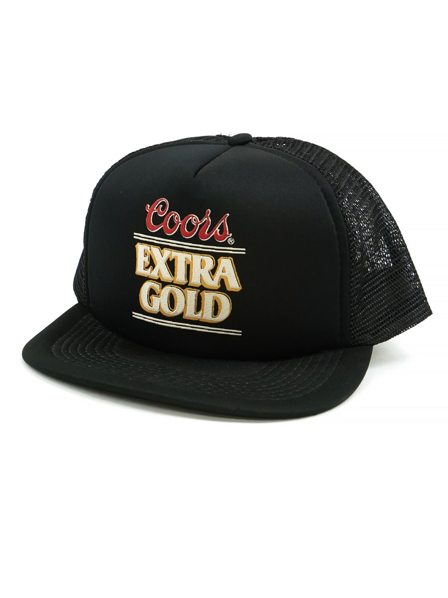 90's～ Competition Pro ''Coors EXTRA GOLD'' メッシュトラッカーキャップ ASIS