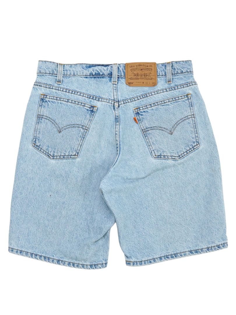 90's LEVI'S 550 デニムショーツ オレンジタブ 表記(W32 L00) 