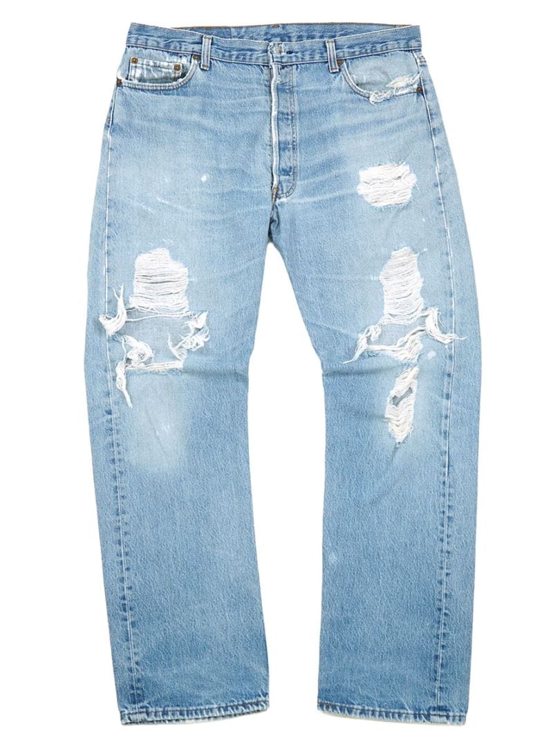 90's Levi's 501 デニムパンツ クラッシュ 表記(38x32) USA製
