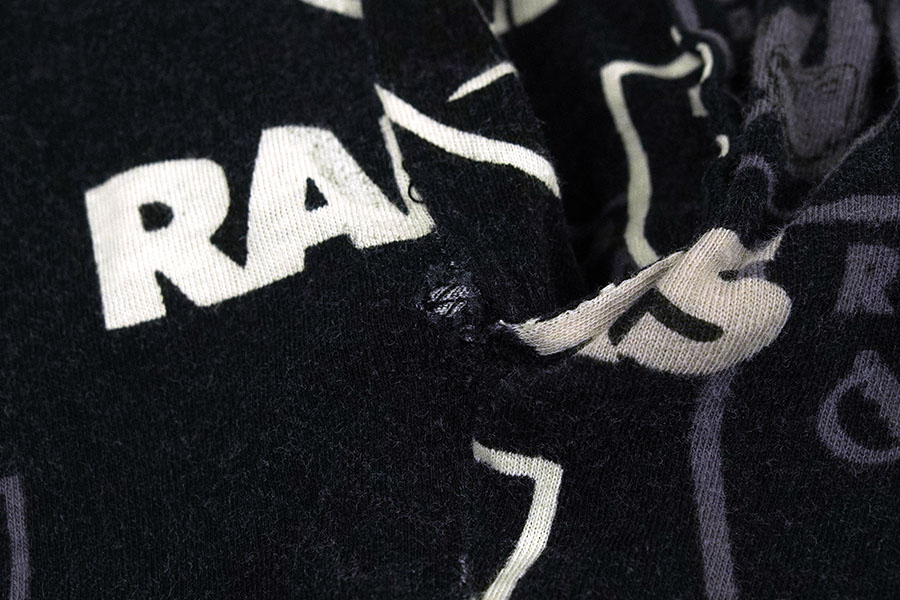 00'S～ NFL TEAM APPAREL ''RAIDERS'' 100％ COTTON PAJAMA PANTS (SIZE.X LARGE)