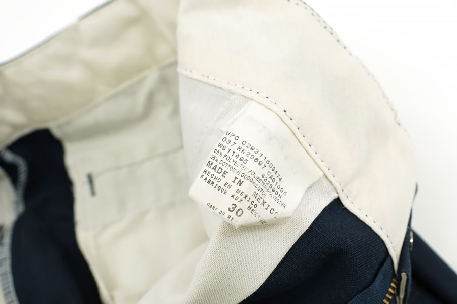 DICKIES DOUBLE HIP WORK SHORTS NAVY (SIZE. W30) MADE IN MEXICO