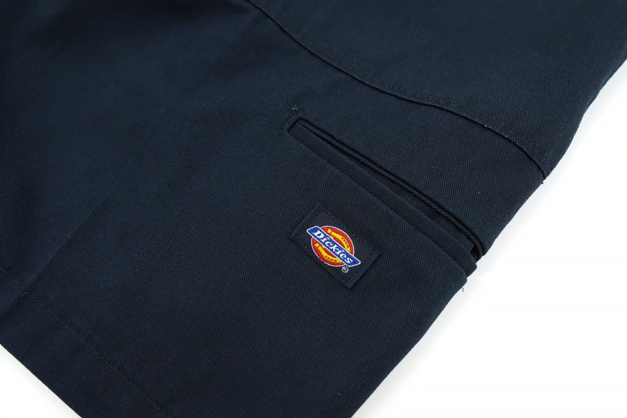 DICKIES DOUBLE HIP WORK SHORTS NAVY (SIZE. W30) MADE IN MEXICO