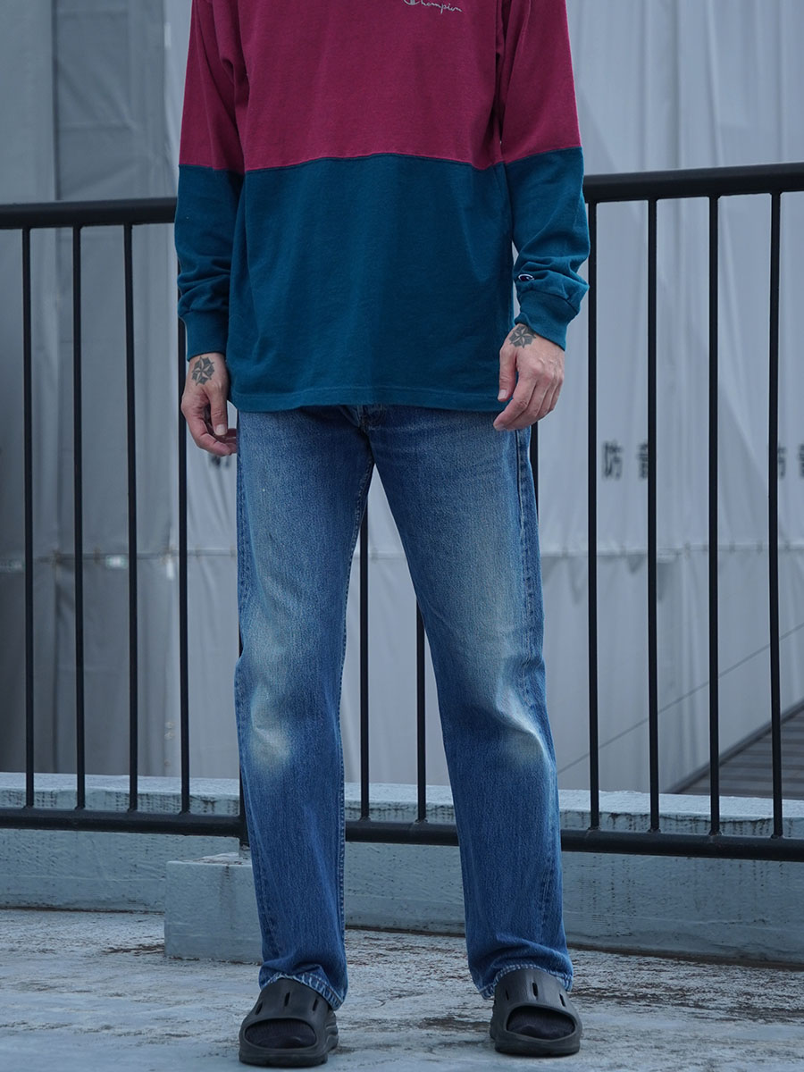 00's LEVI'S 501 デニムパンツ 良色落ち (SIZE. W33 L32) MADE IN USA