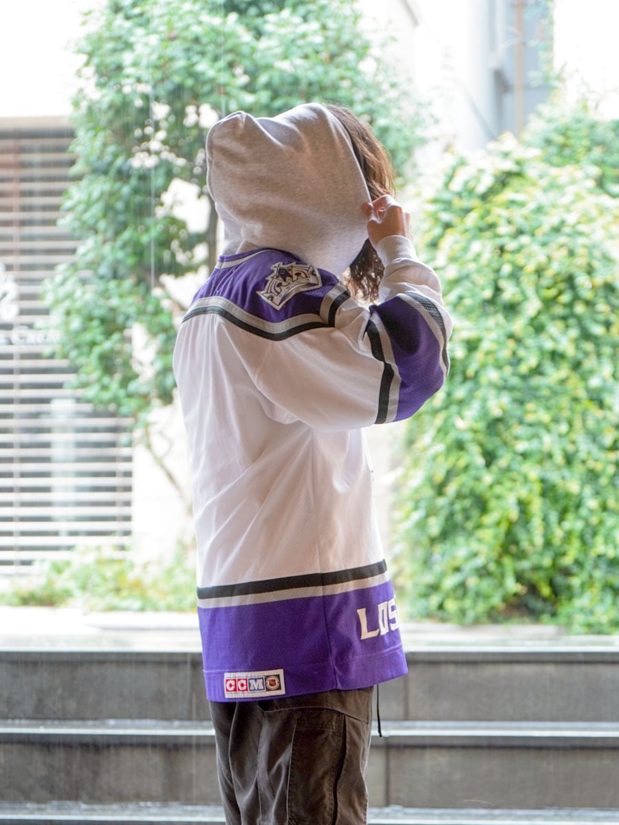 90's～ CCM ''Los Angeles Kings'' ホッケーシャツ 表記(M) | NEW ITEM