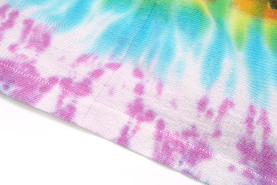 90's FRUIT OF THE LOOM KISS ''96-97 WORLD TOUR'' L/S Tシャツ タイダイ 表記(XXL)