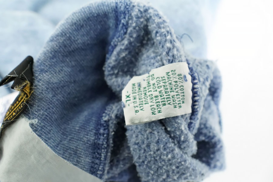 80's 黒タグ エディバウアー WILD GOOSE ピグメントダイ スウェット 表記(XL)