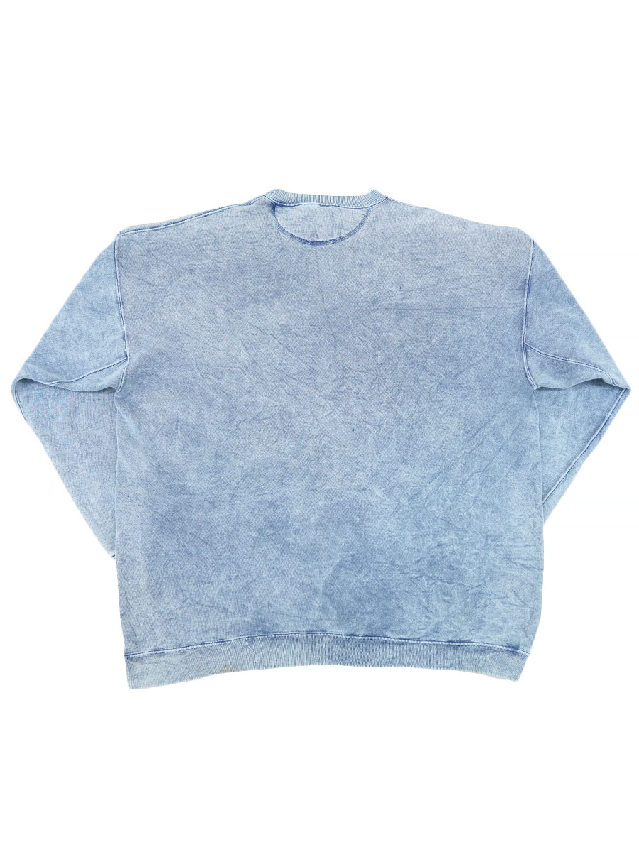 80's 黒タグ エディバウアー WILD GOOSE ピグメントダイ スウェット 表記(XL)