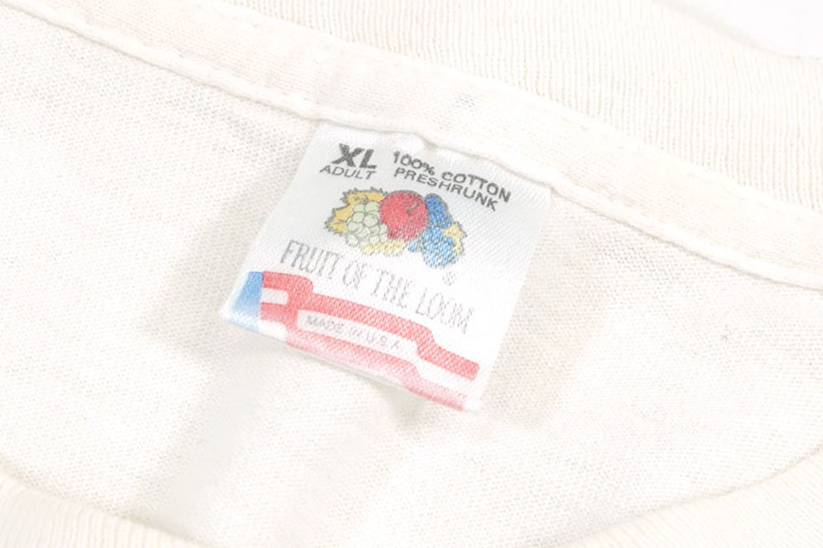 90's FRUIT OF THE LOOM ''ニーマン・マーカス'' プリントTシャツ 表記(XL) USA製