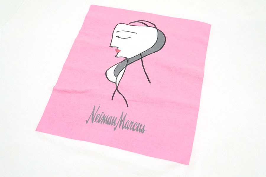 90's FRUIT OF THE LOOM ''ニーマン・マーカス'' プリントTシャツ 表記(XL) USA製