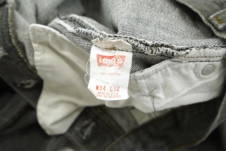 90'S LEVI'S 501 BLACK JEANS (SIZE. W34 L32) MADE IN USA