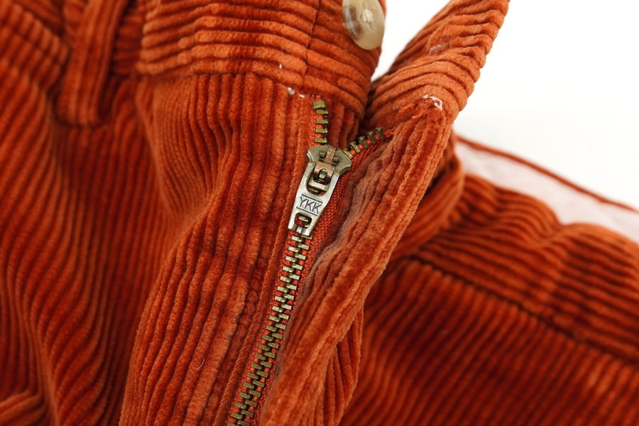 RALPH LAUREN WIDE WALE CORDUROY PANTS BRICK RED (SIZE.W34 L30)