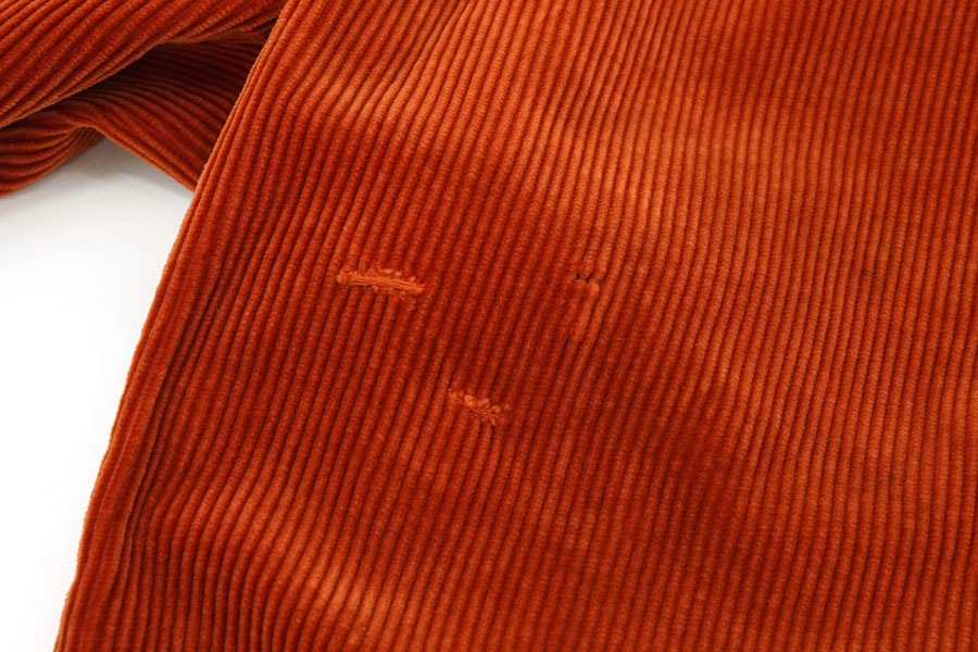 RALPH LAUREN WIDE WALE CORDUROY PANTS BRICK RED (SIZE.W34 L30)