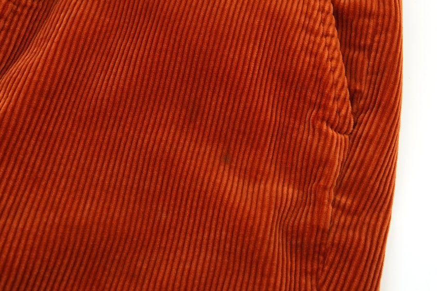 RALPH LAUREN WIDE WALE CORDUROY PANTS BRICK RED (SIZE.W34 L30)
