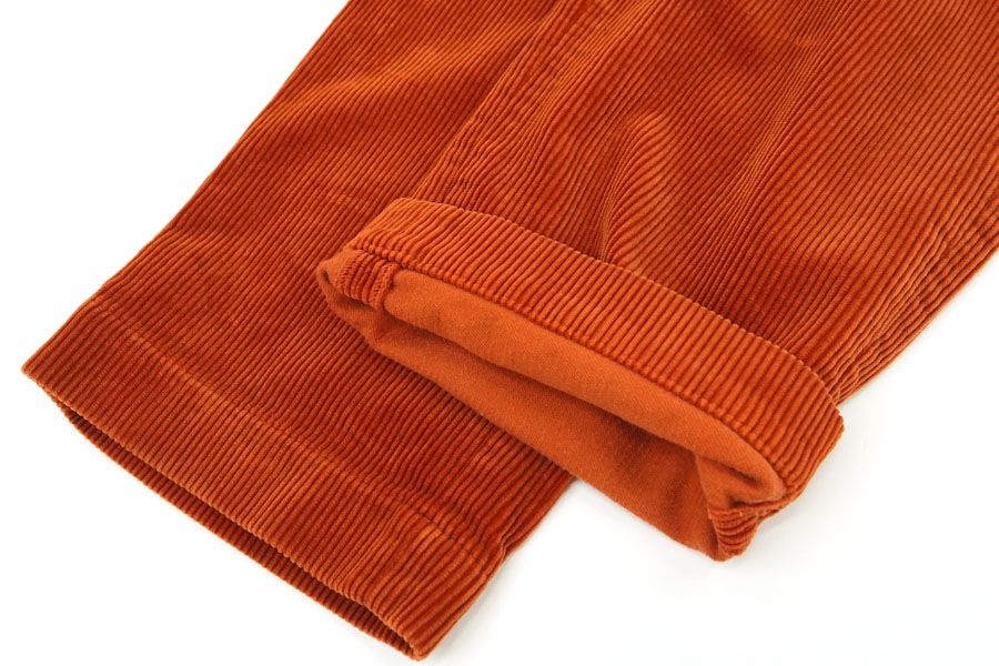 RALPH LAUREN WIDE WALE CORDUROY PANTS BRICK RED (SIZE.W34 L30)