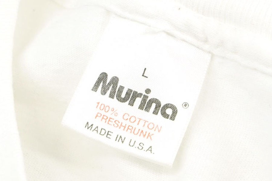 90's Murina ''JIM BEAM'' ロゴプリントTシャツ 表記(L) USA製