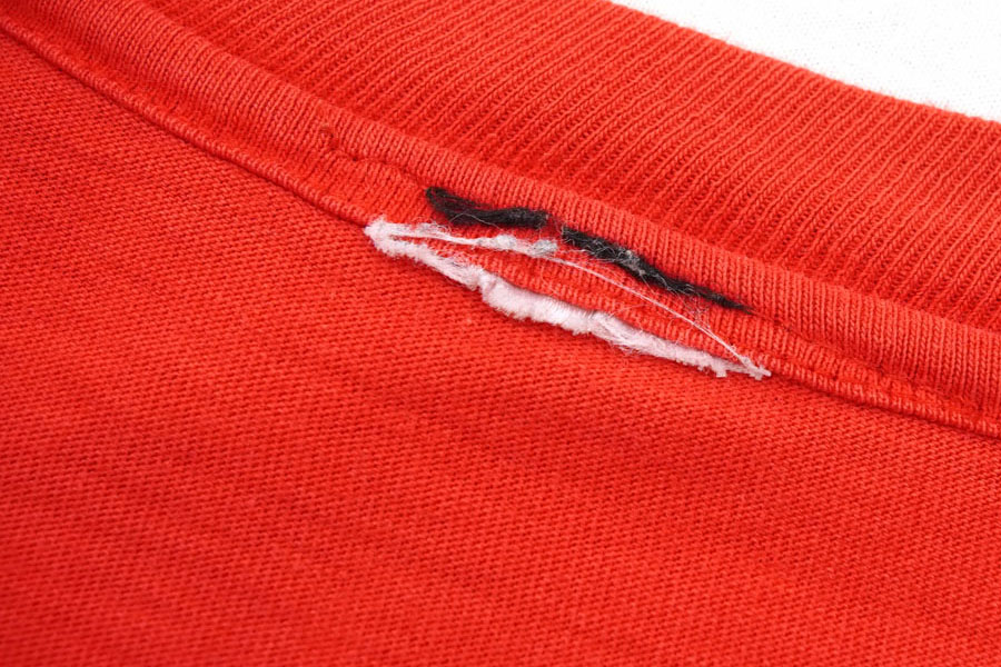 90's ハーレーダヴィッドソン ブルーフレイム ロングスリーブTシャツ 実寸(L位) ロッキーマウンテンスカル