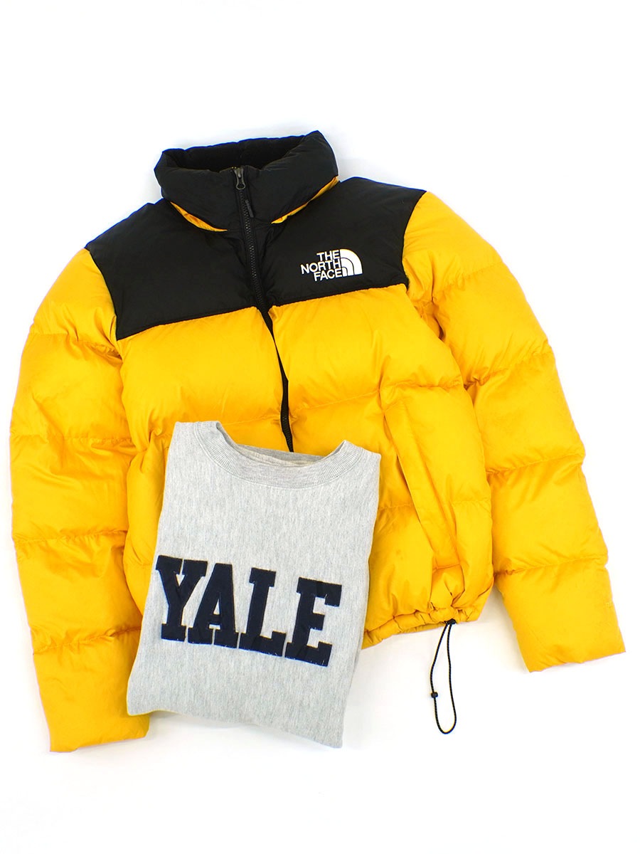 90's 刺繍タグ チャンピオンRW ''YALE'' 貼り付けロゴ 表記(XL) USA製