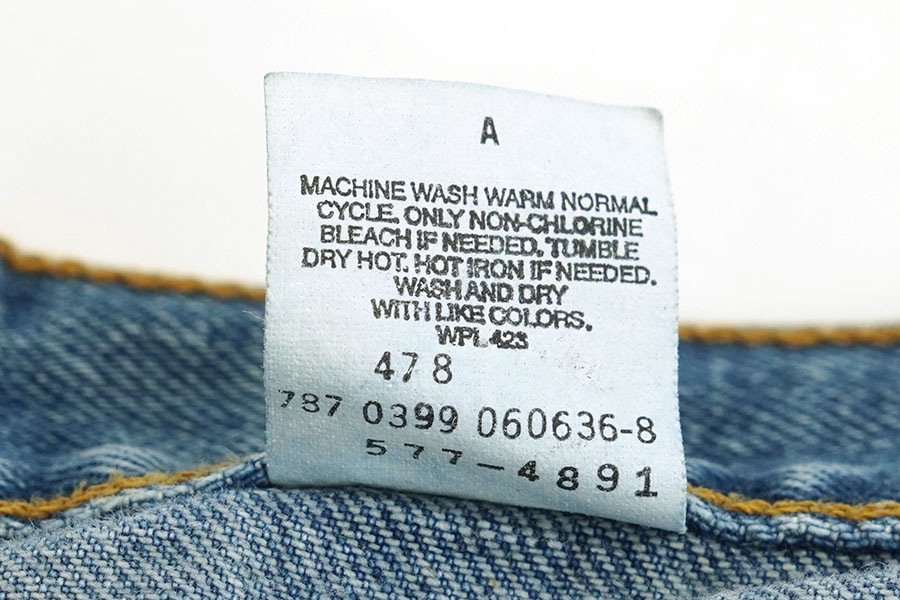 90'S LEVI'S DRY GOODS DENIM WORK PANTS (SIZE.W36 L32)