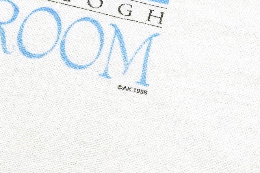 90's HANES フィンセント・ファン・ゴッホ ''THE BEDROOM'' Tシャツ 白 表記(XL)