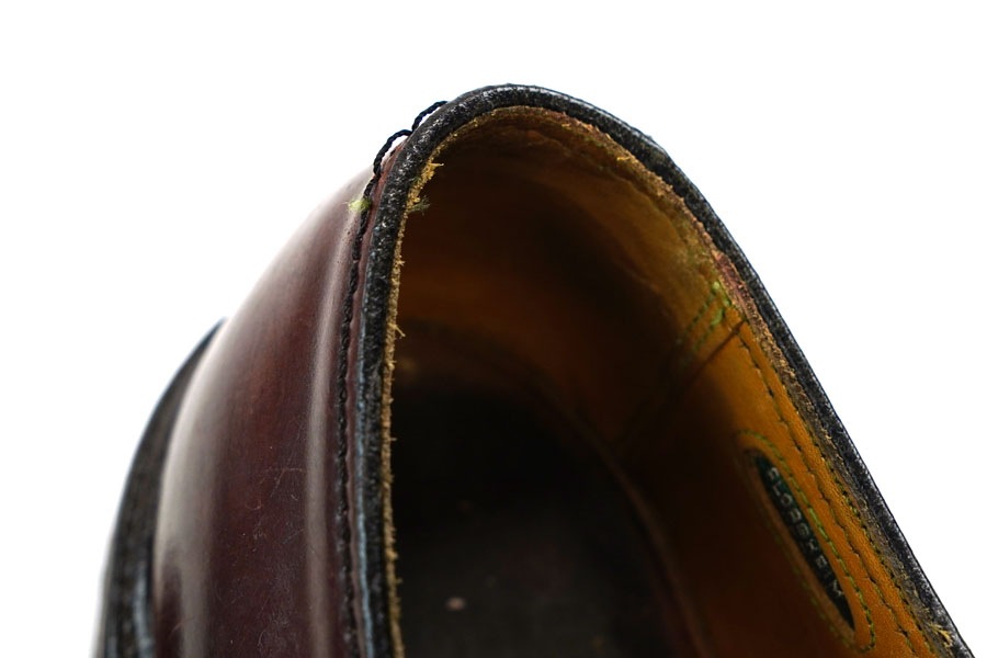 60's～ FLORSHEIM IMPERIAL プレーントゥ コードバン Vクリート 表記(9 C)　